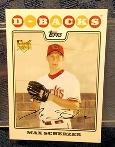 2008 Max Scherzer Rookie Topps Updates & Highlights - #UH280 - Picture 1 of 6