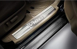 1SET 4 PC TOYOTA HILUX VIGO 2005-2014 BEIGE SCUFF PLATES GENUINE - Picture 1 of 2