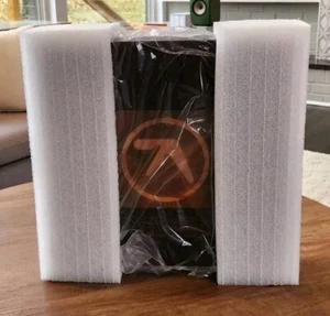 Aphex Twin SAW II Expanded 4LP Vinyl Oak Box Ltd Ed Poster Sticker Sealed  - Picture 1 of 5