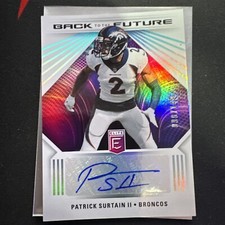 2022 Patrick Surtain II Auto BACK TO THE FUTURE Signature 090 /149