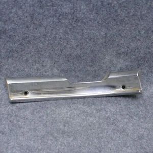 1958-1960 Thunderbird LH Knee Bolster Cove Upper Stainless Corner Trim OEM 77154 - Foto 1 di 8