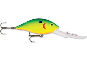 Vintage Luhr-Jensen Hot Lips 1/2oz CHARTREUSE SHAD - Picture 1 of 1
