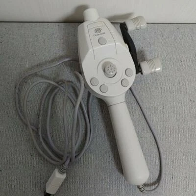 Sega Dreamcast DC ASCII Fishing Rod Controller HKT-8700 Working - Image 1 of 3