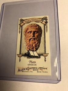 2010 Topps Allen & Ginter Plato Mini #WGWS14 The Worlds Wordsmiths SP