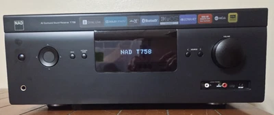 NAD T 758 Surround / Home Theater AV Sound Receiver Tested/Works - Image 1 of 4