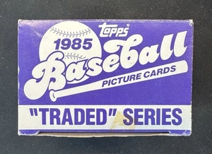 1985 Topps Traded unopened factory box set (132 cards) Guillen, Coleman RC - MT - Picture 1 of 2