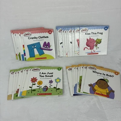 FIRST LITTLE COMICS Series Levels A B C D Liza Charlesworth (39 Mini Readers) - Image 1 of 4