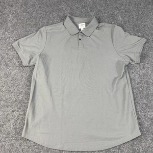 Tagli Polo Uomo 2XL Grigio Orlo Curvo 100% Cotone Pima Casual Ricamato - Foto 1 di 10