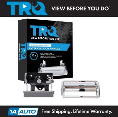 All Chrome Tailgate Tail Gate Handle & Bezel Set for Chevy C/K Pickup Truck - Image 1 of 4