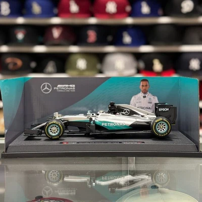 Burago 1/18 Mercedes Benz AMG Petronas F1 FW07 Lewis Hamilton GP de Gran Bretaña | Nuevo Foto 1 de 4