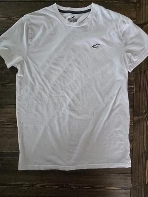 Camiseta Holister Must-Have Collection blanca para hombre talla S en blanco Foto 1 de 4