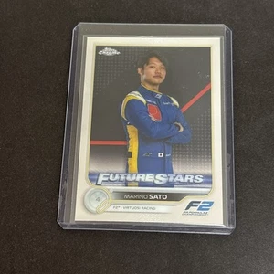 2022 Topps CHROME Formula 1 F1 F2 #80 MARINO SATO Future Stars racing card - Bild 1 von 2