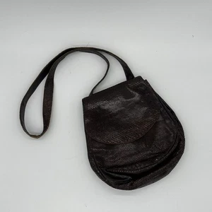 Vintage 1940s DEITSCH Reptile Leather Scale Shoulder Purse Bag Vintage - Picture 1 of 9