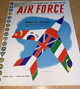 August 1952 AIR FORCE The Magazine of American Airpower - Imagen 1 de 12