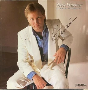 STEVE WARNER PERFEKT HANDSIGNIERTES ALBUMCOVER. DAS BESTE BEI EBAY! VINTAGE - Bild 1 von 1