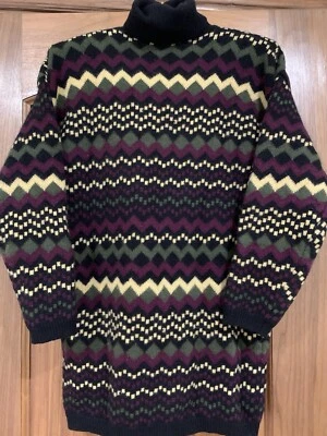 (NUEVO SIN ETIQUETAS), Medizinan Marcus, vintage, cuello tortuga cachemir, SUÉTER MUY SUAVE. Foto 1 de 3