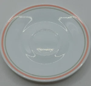 8 Vintage CORELLE Corning Peach Saucer Plates - Picture 1 of 3