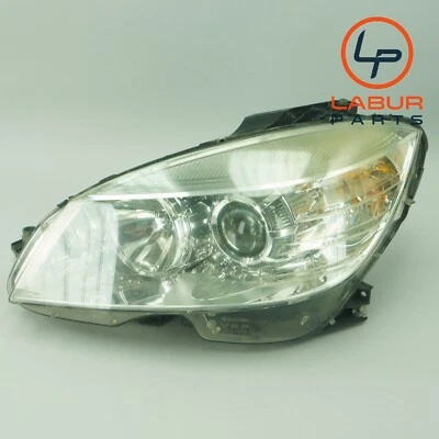 Faro halógeno delantero izquierdo lado conductor mercedes clase c w204 08-11 h879 Foto 1 de 4