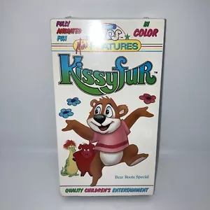 Brandneu Versiegelt Kissyfur VHS Videokassette 1985 Kinder Kids Video's OOP Selten - Bild 1 von 6
