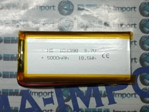 Batterie a litio di polimeri 3.7 V 5000 mAh ricaricabili device elettrici 104390 - Foto 1 di 3