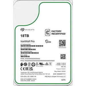Seagate IronWolf Pro 18TB NAS HDD 3.5 Zoll Festplatte SATA3 7200rpm ST18000NE000 - Bild 1 von 2