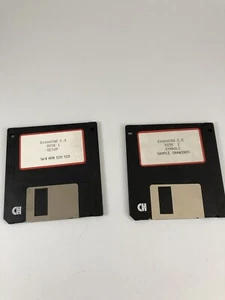 ECOnOCAD 2.0 DISK 2 SYMBOLS SAMPLE DRAWINGS Lot Of 2 Xz6 - Picture 1 of 3