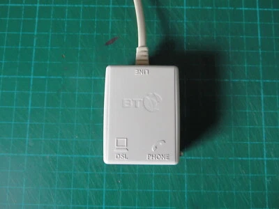BT ADSL Micro Telefon Netzfilter - UK Version - weiß - Bild 1 von 4
