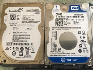 Unidad de disco duro interna Sata de 2,5" 5400 RPM 500 GB 0,5 TB funciona muy bien para portátil - Imagen 1 de 3