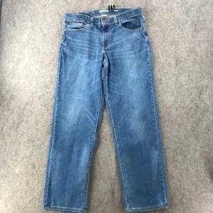 Sonoma Straight Flexwear Relaxed Outerwear Casual Blue Jeans Boys Youth Size 18 - Picture 1 of 12