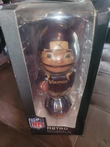 Minnesota VIkings retro player bobblehead bobble NIB - Picture 1 of 2