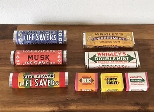 Vintage WRIGLEY’S Chewing Gum & LIFE SAVERS Dummy Collection Props Packaging USA - Picture 1 of 4