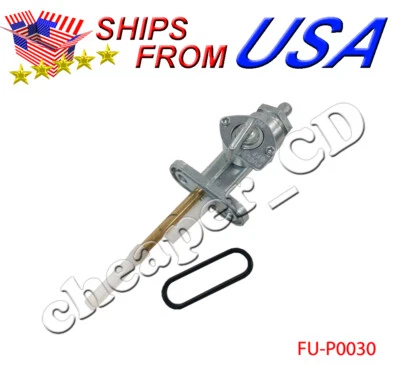 Interruptor de válvula Petcock del tanque de combustible para Yamaha DT100 DT125 DT175 DT250 DT360 DT400 Foto 1 de 3