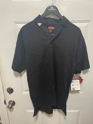 NUEVO CON ETIQUETAS Tru-Spec 24-7 Polo Mediano Manga Corta Negro Foto 1 de 4