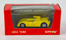Verem 606 Lola T280 1973 Le Mans Yellow France 1:43 Scale Diecast Model Car