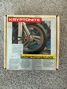 Kryptonite Heavy Duty Motorcycle Cable Lock - Picture 1 of 2
