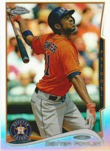 2014 TOPPS CHROME # 74 DEXTER FOWLER REFRACTOR - Picture 1 of 1
