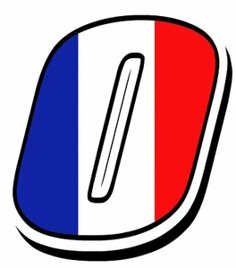 Zahlen Renn- Selbstklebend Racing Numbers Flagge Französisch Drift Tuning Moto - Bild 1 von 11