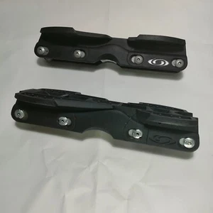 SALOMON Soulplate frame black pair aggressive inline skates - Picture 1 of 13