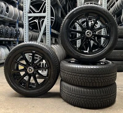 4 Orig Mercedes-Benz Winterräder 205/55/17 91H M+S W247 W177 C118 A1774010300 72 - Bild 1 von 3