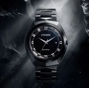 Reloj de vestir Citizen Eco-Drive 365 BN1015-52E negro de cristal de zafiro s... - Imagen 1 de 6