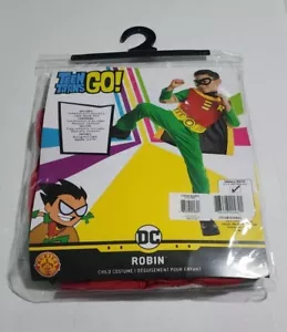 Teen Titans Superhero Robin Child Costume SMALL 4-6 - Picture 1 of 2