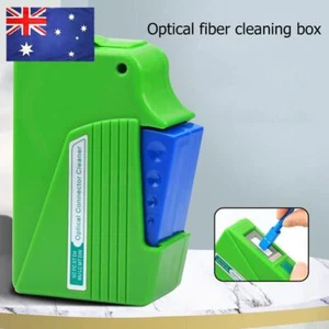 Optic Fiber End Face Cleaning Box Wiping Tool Pigtail Cleaner Cassette for SC FC - Afbeelding 1 van 7