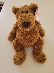 Vintage GUND Schlepp Teddy Bear Soft Plush Brown  14" # 15069 SWEET - Picture 1 of 5