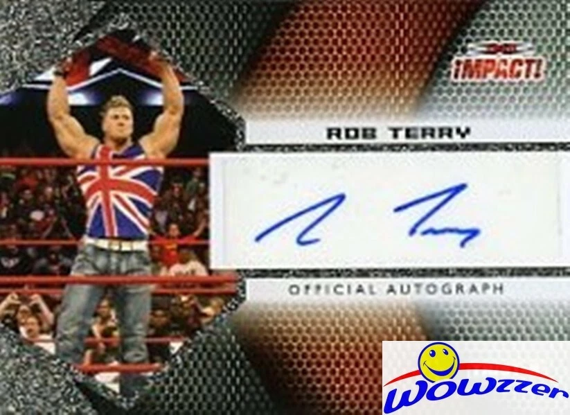 2009 Tristar TNA Impact #AI-45 Rob Terry AUTOGRAPH MINT !  - Image 1 of 1