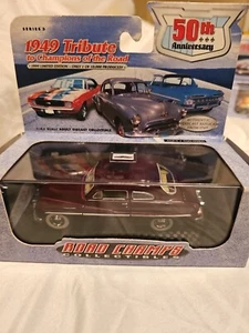 Road Champs | 1949 Mercury Club Coupe (Purple) | 1:43 | Series 3 | NEW - Picture 1 of 8