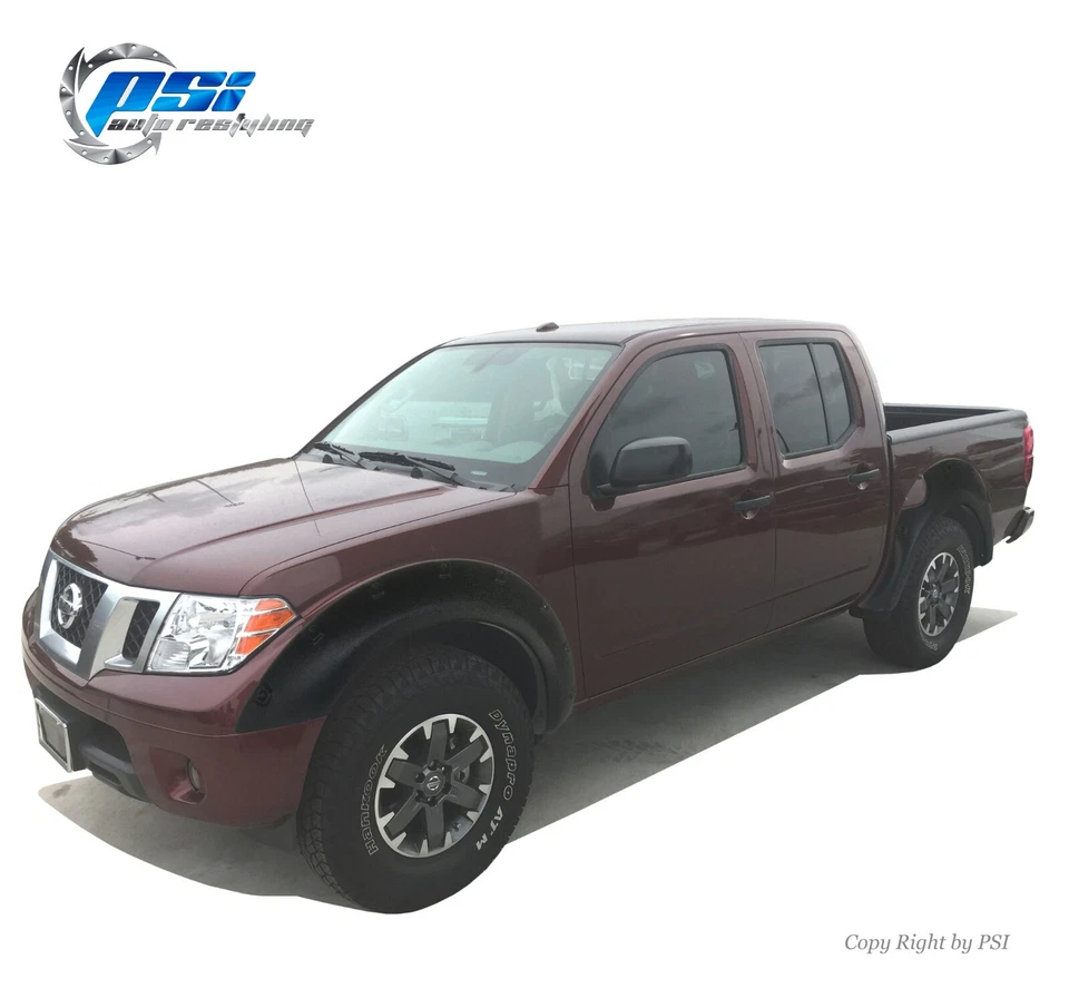 Textured Pop-Out Bolt Fender Flares Fits Nissan Frontier 06-20 ; 5' Bed Only Foto 1 de 3
