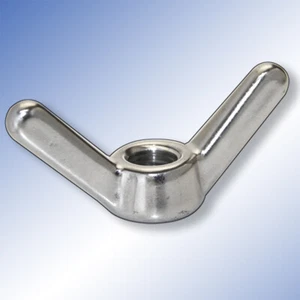 Flügelmutter lange Form M12 M16 M20 M24 V4A A4 Edelstahl stainless steel 316 - Bild 1 von 9