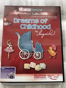 Bernina Brother Baby Lock Viking  Embroidery Designs CD - Kids - Dreams of Child - Picture 1 of 4