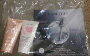 Lancome Paris Travel Skin Set Mask, Lotion & Cleanser NEW - Picture 1 of 4