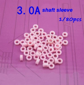 Plastic 3mm Shaft Sleeve Bushing Limit Collar Gasket Ring for RC Car Model DIY - Picture 1 of 2